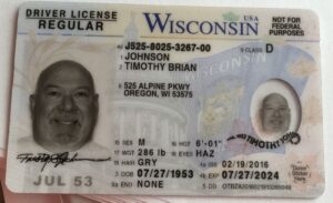 Fake US Driver's License