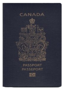 fake Canadian passport