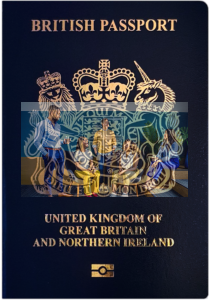 Fake UK Passport