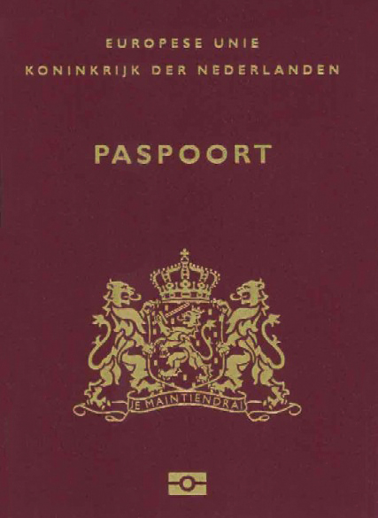Dutch Passport cover