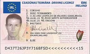 Irish Driver's License for sale
