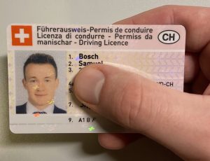 Swiss Driver's License for sale