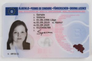 Belgian Driver's license